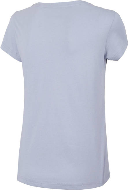 T-shirt damski 4F TSD042 bawełniany niebieski 
