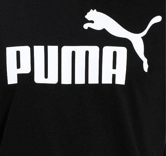 T-shirt koszulka męska PUMA 586666 01 z bawełny czarna 
